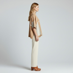 Women's Colorblock Knit Poncho