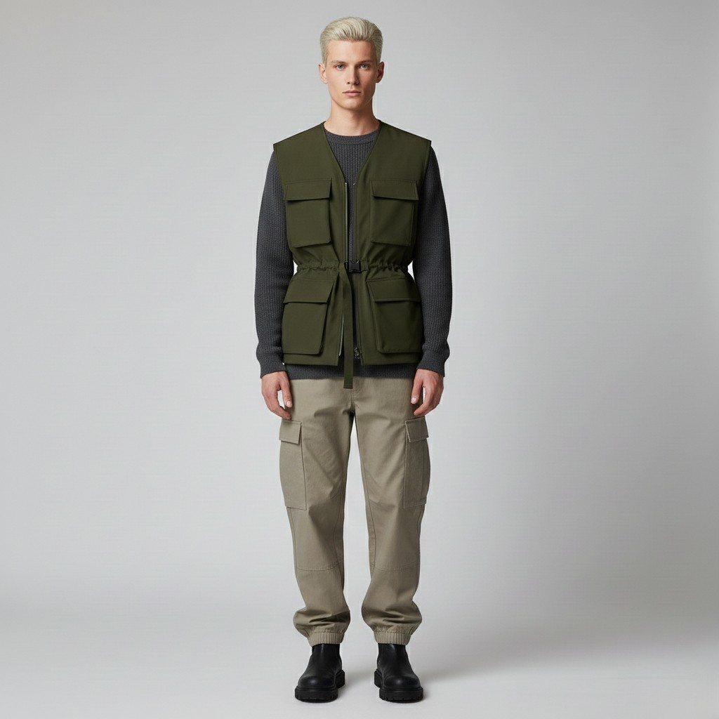Men's Utility Vest & Cargo Set