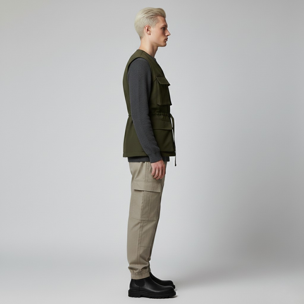Men's Utility Vest & Cargo Set
