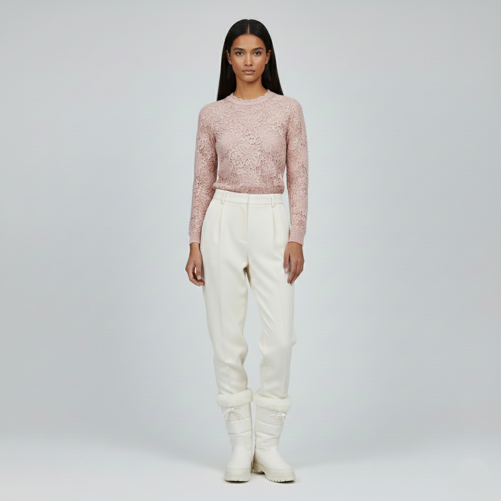 Women's Long-Sleeve Knit Top