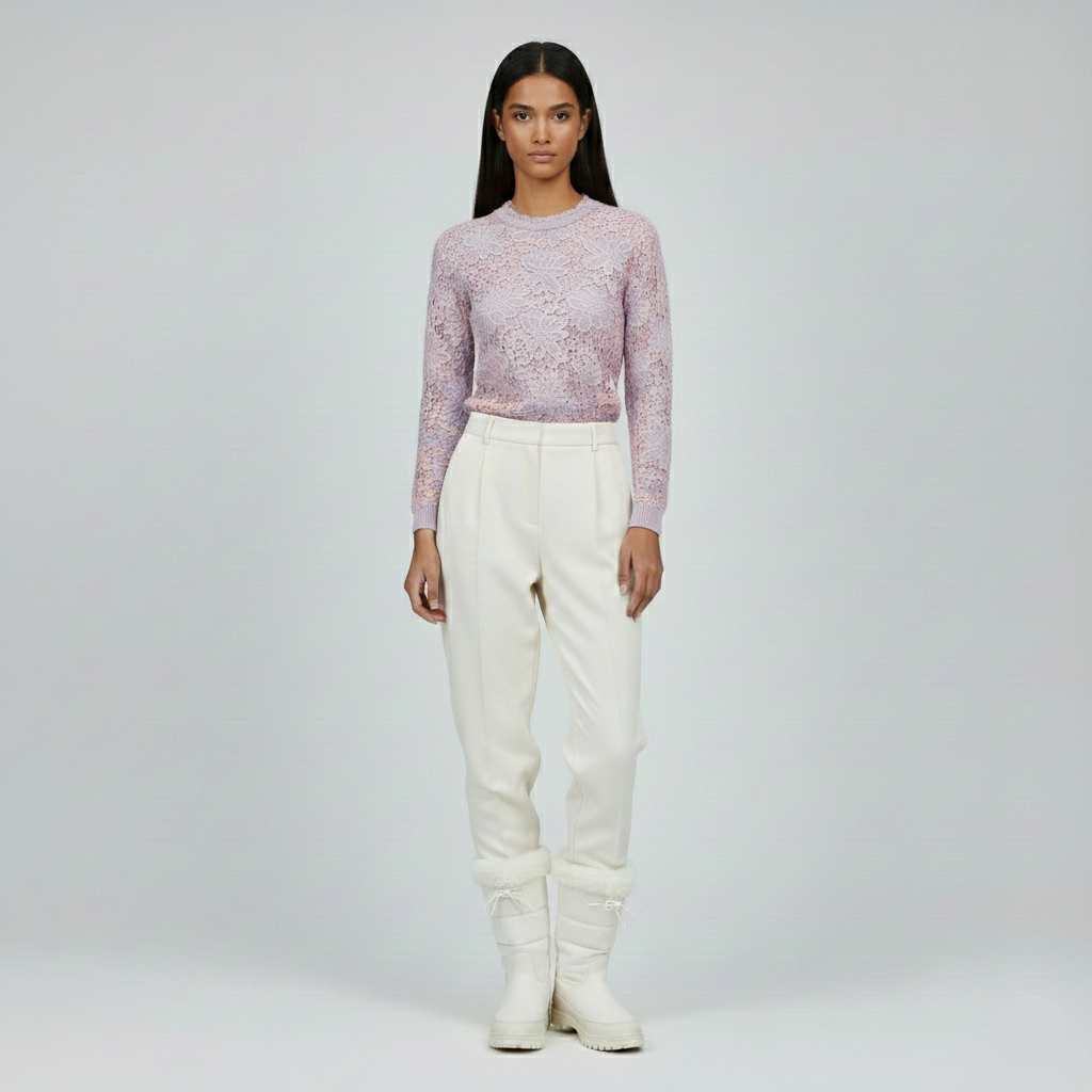 Women's Long-Sleeve Knit Top