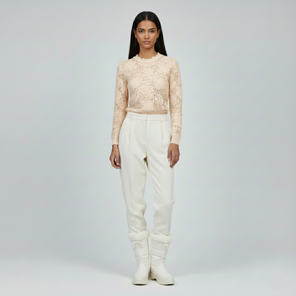 Women's Long-Sleeve Knit Top