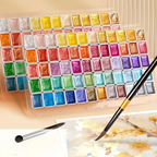 Metallic Shimmer Watercolour Paint Set