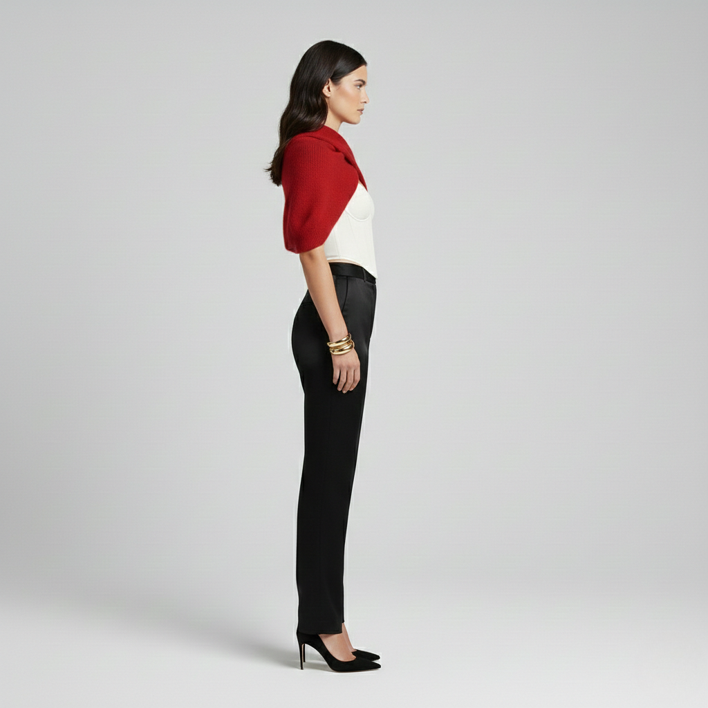 Women's Knit Wrap Capelet