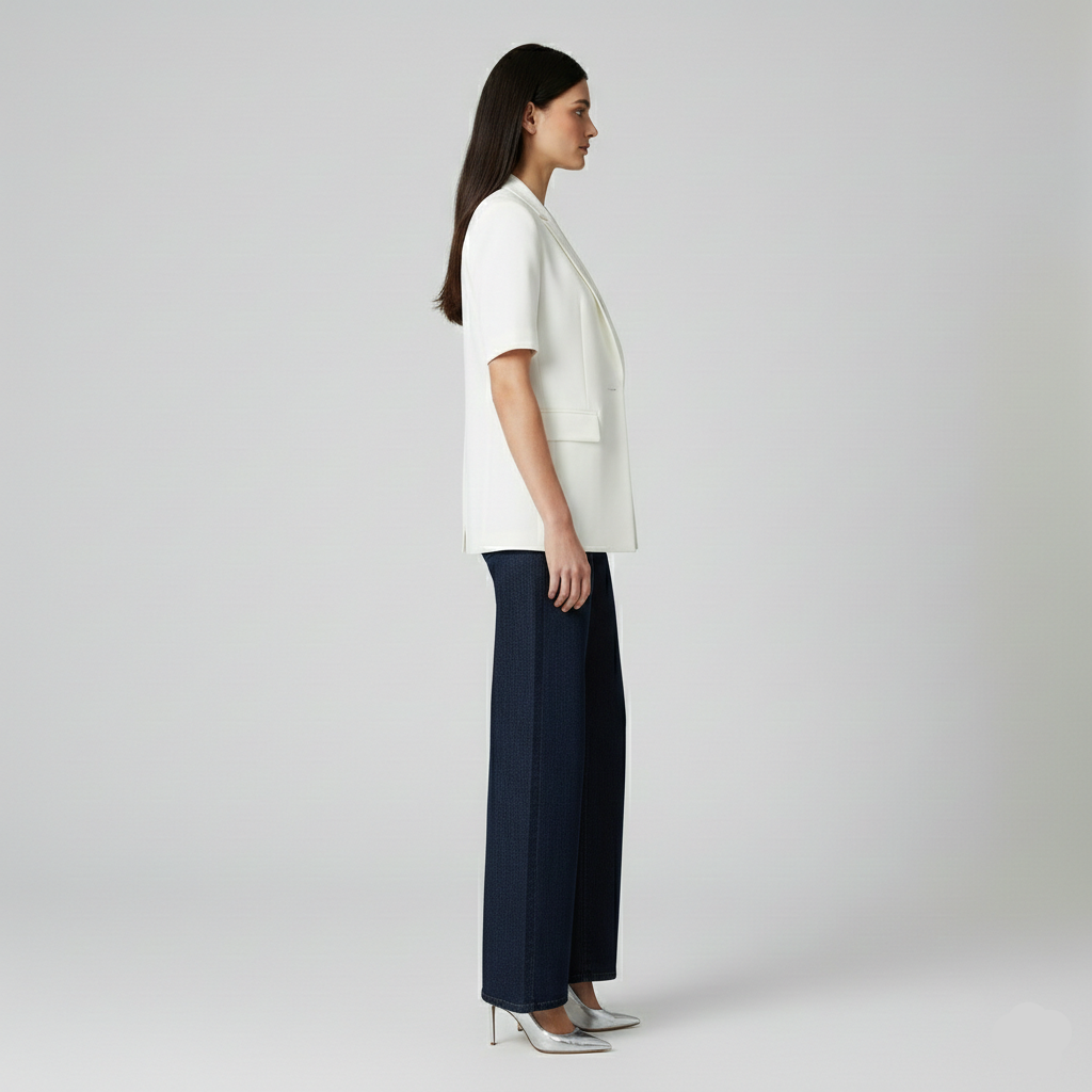 Women's Short-Sleeve Blazer