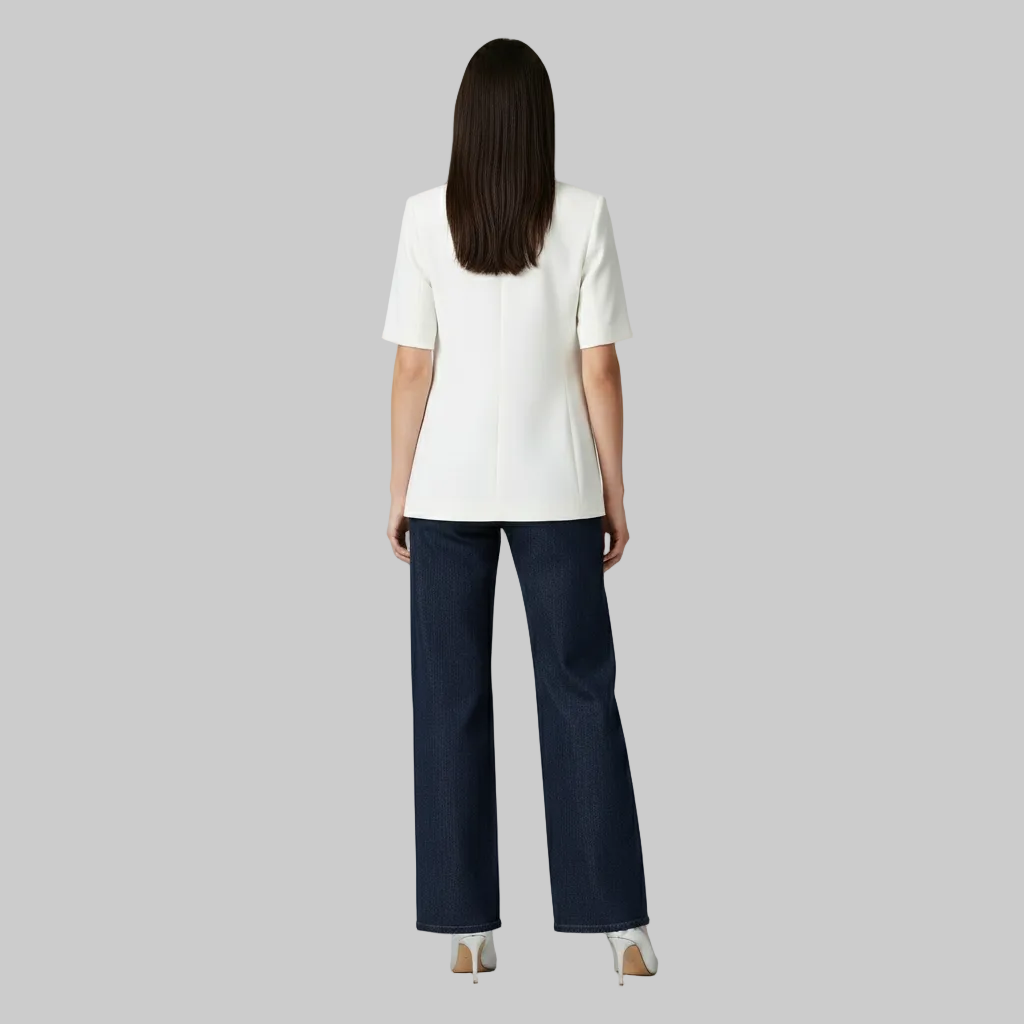 Women's Short-Sleeve Blazer