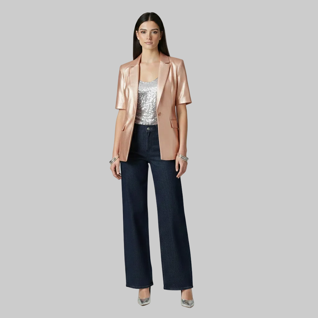 Women's Short-Sleeve Blazer