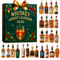 Festive Whiskey Advent Calendar 2026 with 24 Miniature Bottles