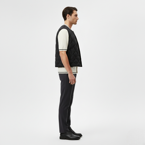 Men's Button-Front Vest