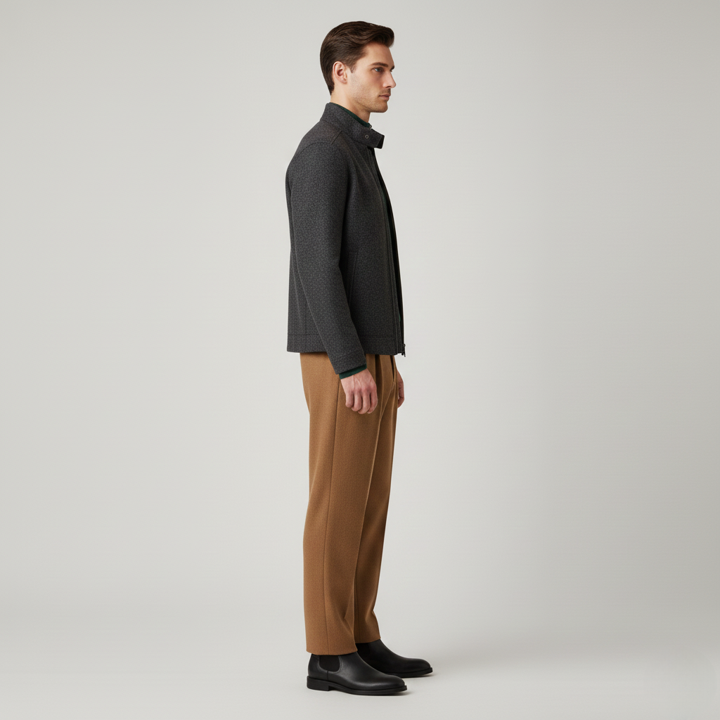 Men's Zip-Front Jacket