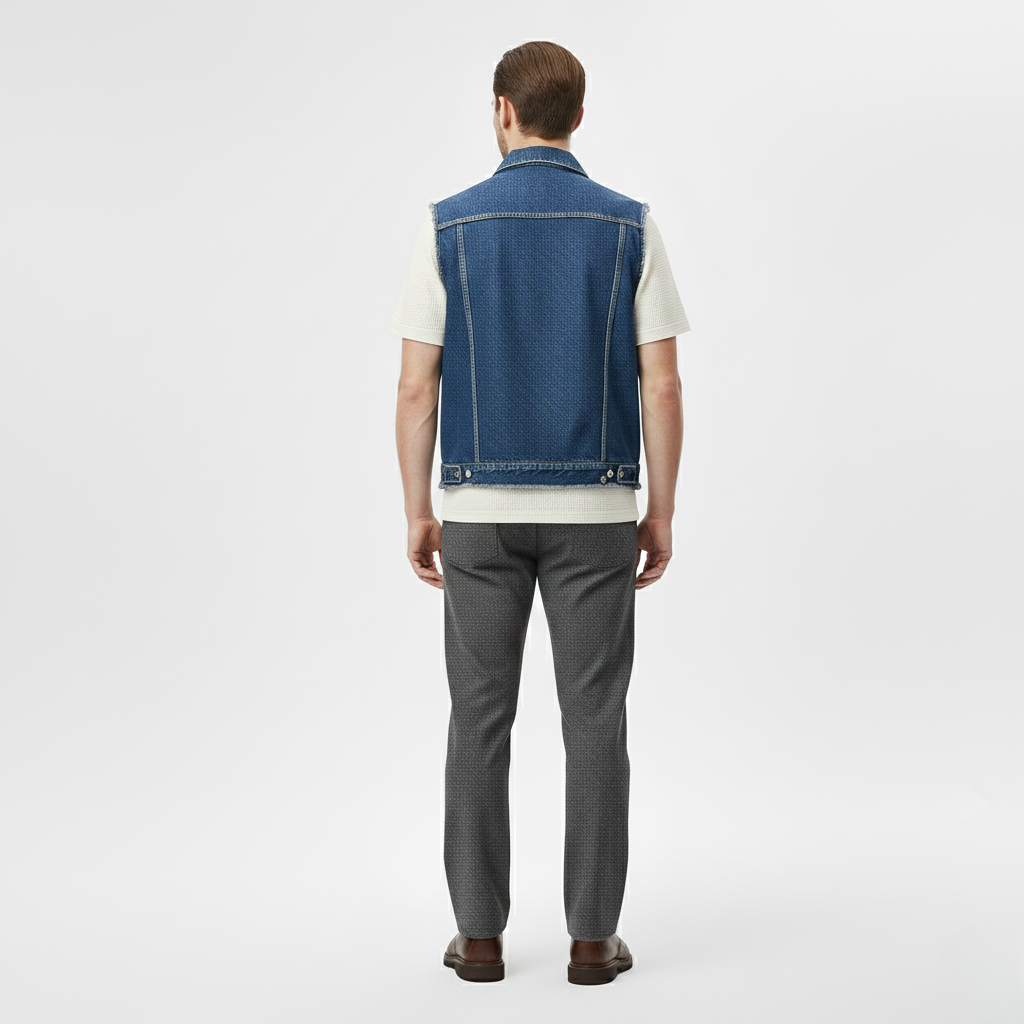 Men's Denim Vest