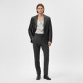 Men's Faux-Leather Blazer