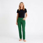 Women’s High Waisted Slim Fit Trousers – Straight Leg Office Pants
