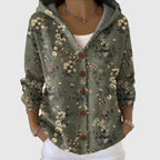 Women's Colorblock V-Neck Button-Front Cardigan
