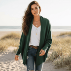 Women’s Oversized Batwing Knit Cocoon Cardigan