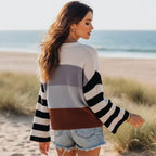 Women’s Colour Block Knit Sweater