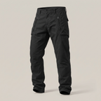 Men’s Straight Leg Tactical Trousers with Zip Pockets
