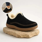 Women’s Faux Suede Sherpa Lined Moccasin Slipper Boots