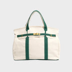 Women’s Canvas Top Handle Tote Bag