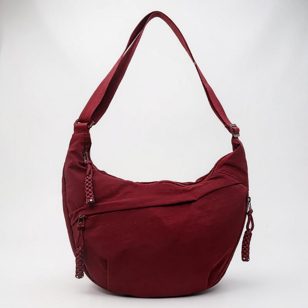 Women’s Half Moon Crossbody Bag with Adjustable Strap