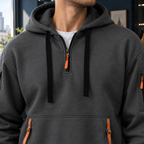 Men’s Quarter-Zip Utility Hoodie