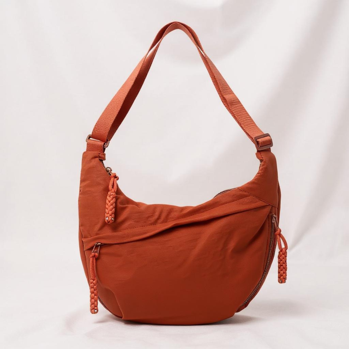 Women’s Half Moon Crossbody Bag with Adjustable Strap