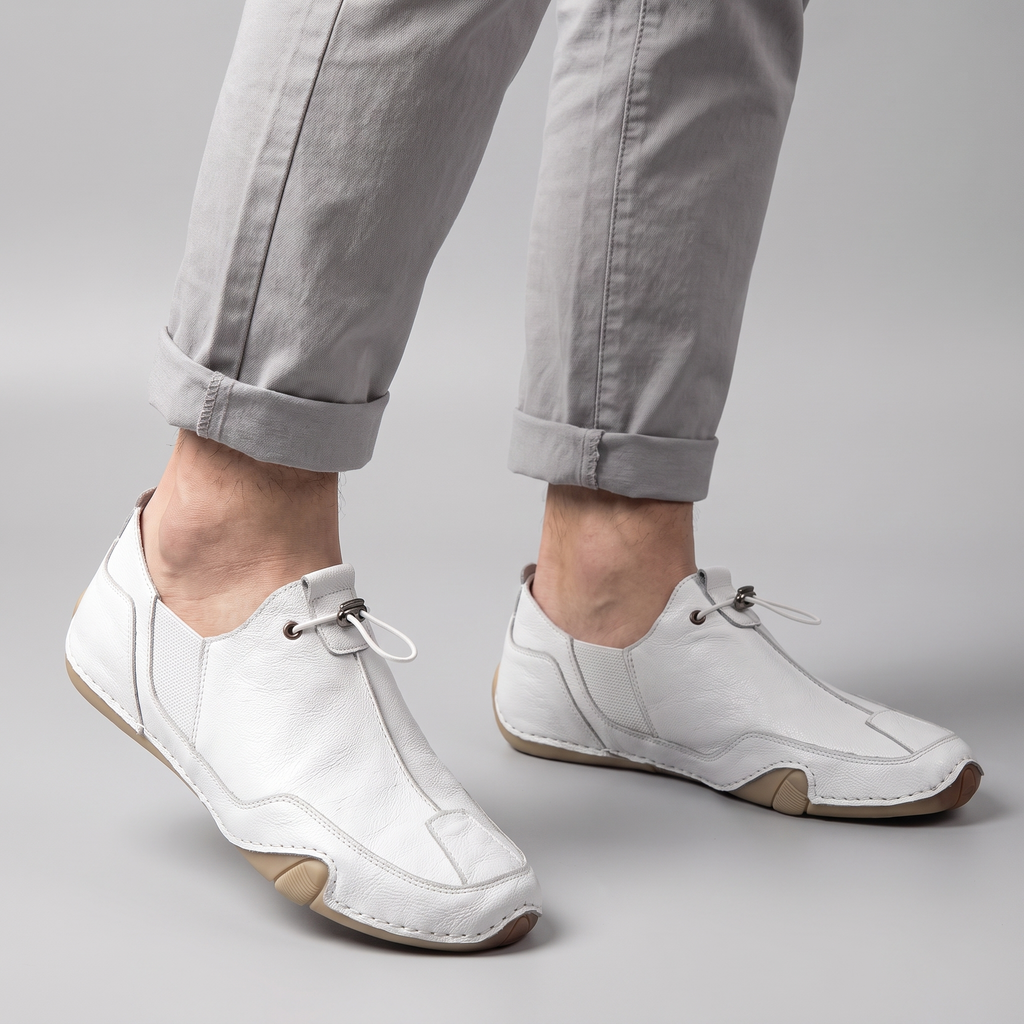 Men’s Faux Suede Slip-On Casual Shoes