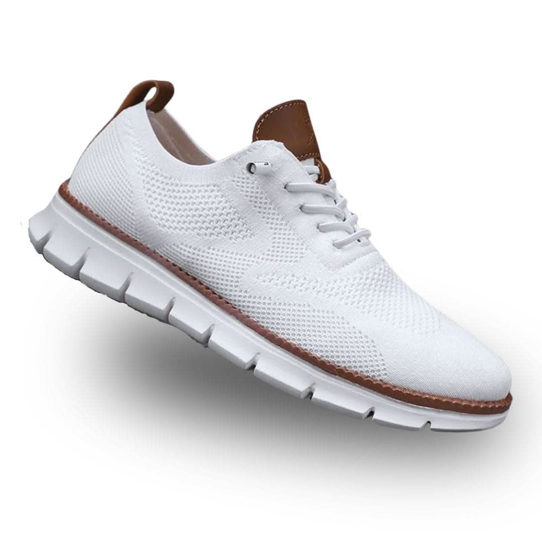 Men’s Knit Wingtip Sneakers
