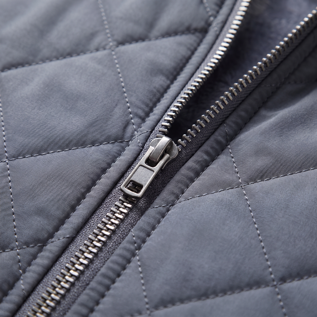 Men’s Fleece Lined Diamond Quilted Bomber Jacket