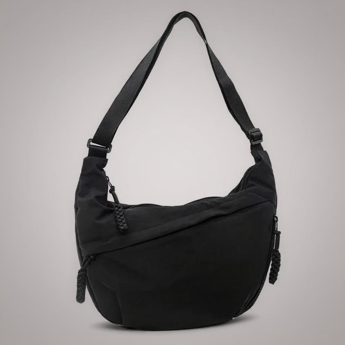 Women’s Half Moon Crossbody Bag with Adjustable Strap