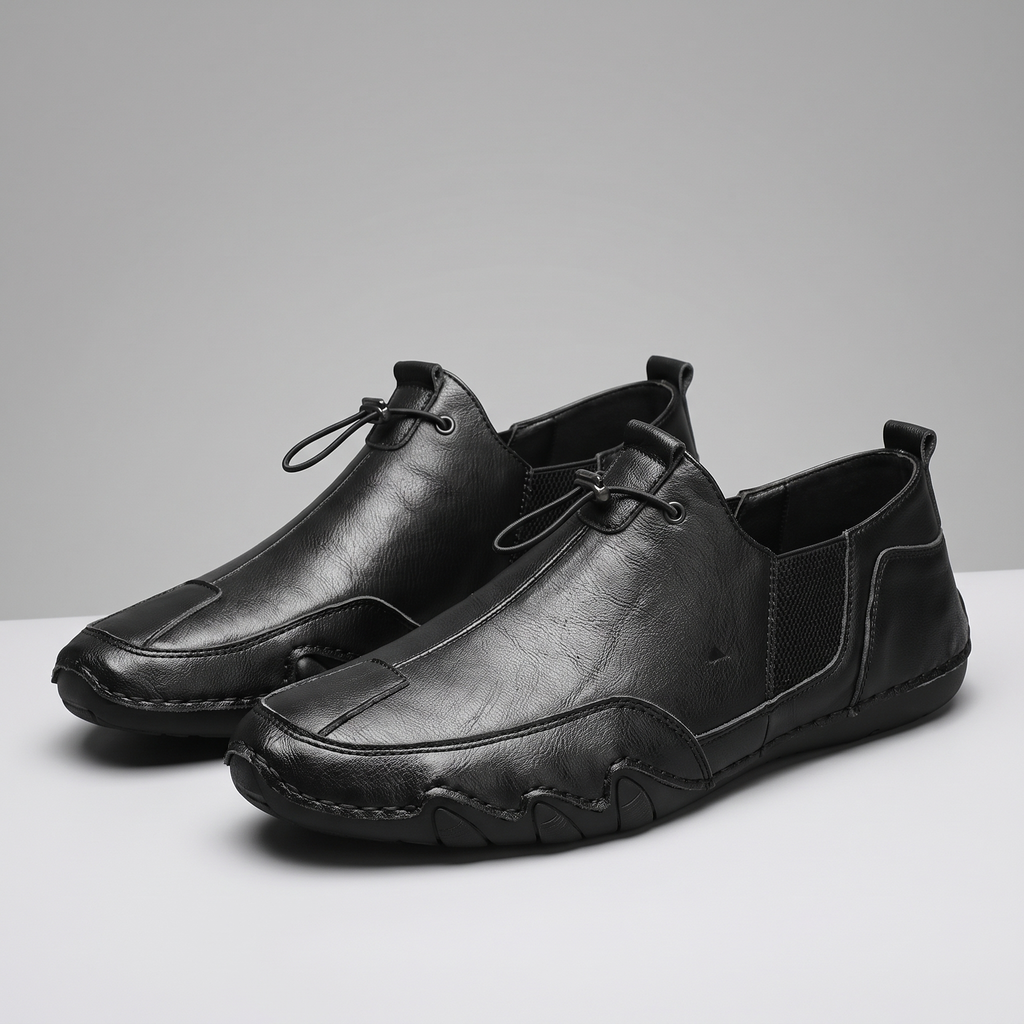 Men’s Faux Suede Slip-On Casual Shoes