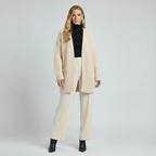 Women's Chunky Knit Open-Front Cardigan