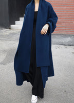 Women’s Oversized Belted Maxi Coat