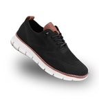 Men’s Knit Wingtip Sneakers