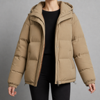 Women’s Relaxed Hooded Puffer Jacket