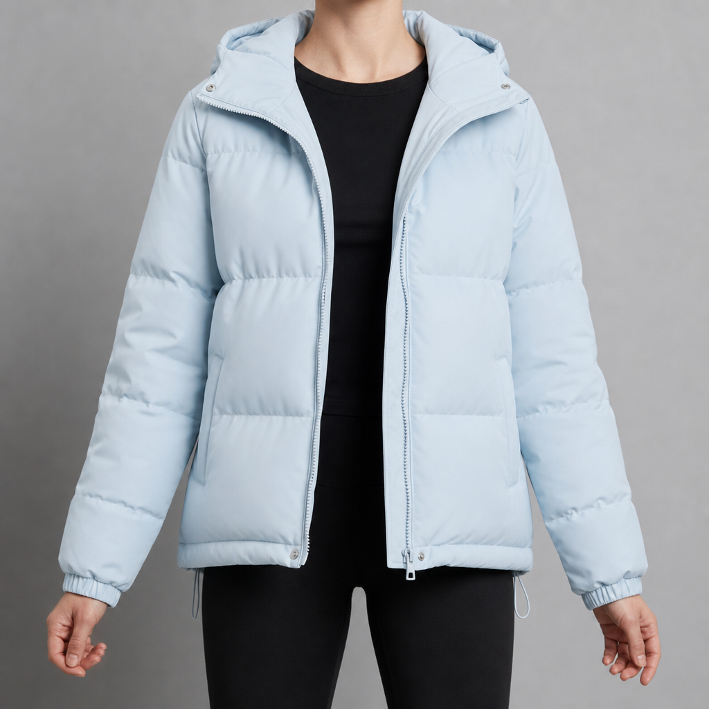 Women’s Relaxed Hooded Puffer Jacket