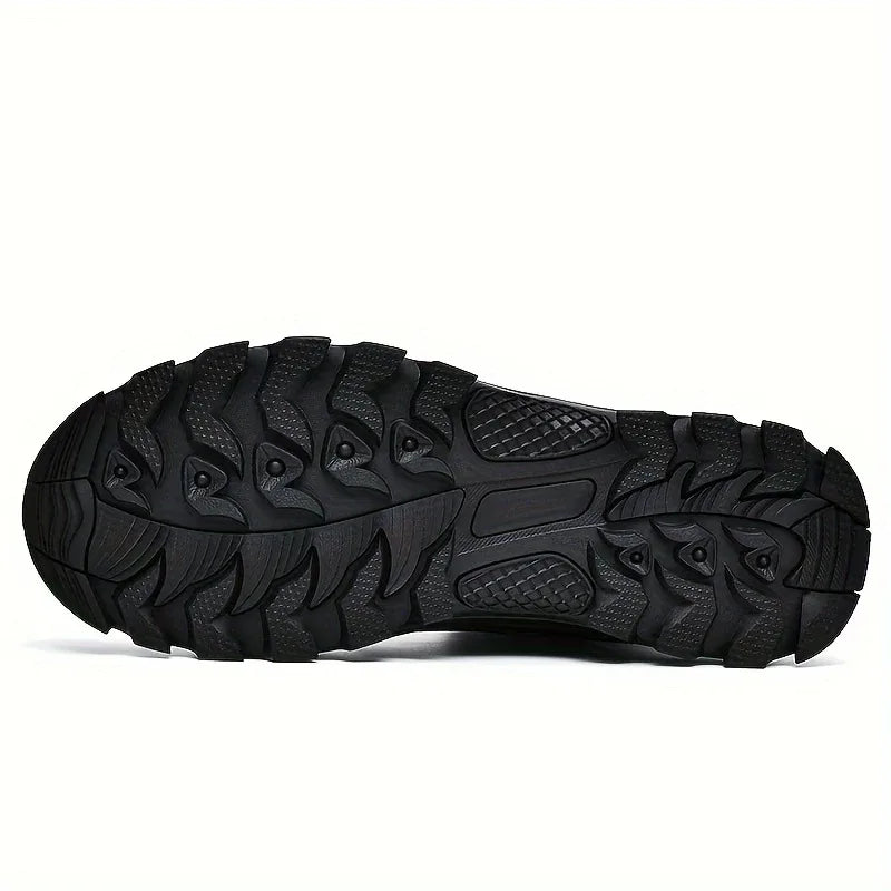 Men’s Lace-Up High-Top Combat Boots