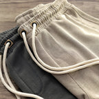 Men's Drawstring Fleece Casual Sweat Shorts