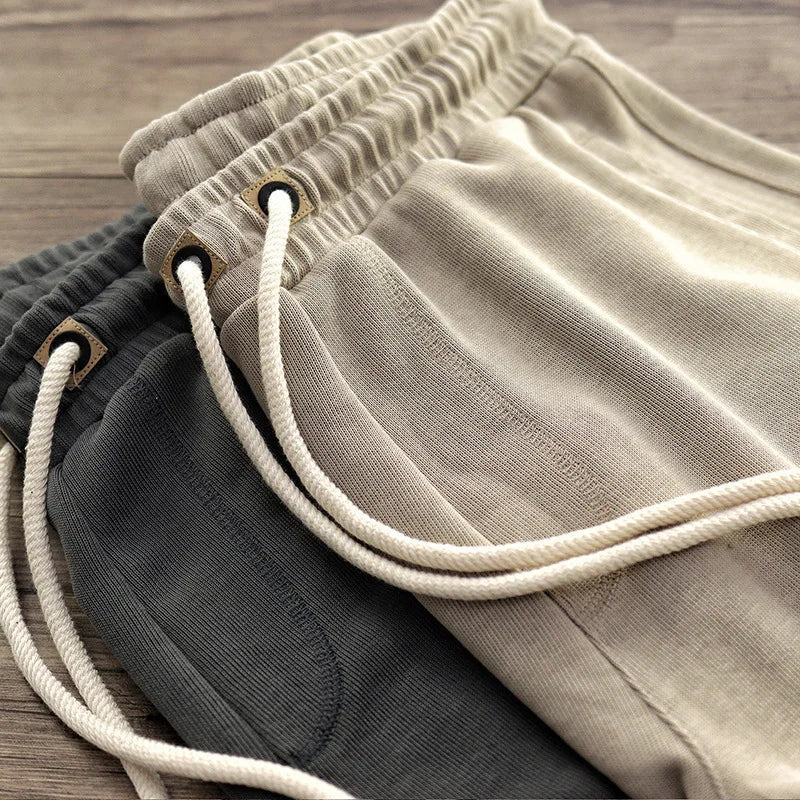 Men's Drawstring Fleece Casual Sweat Shorts