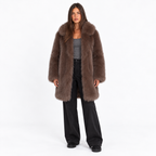 Women’s Shaggy Faux Fur Coat