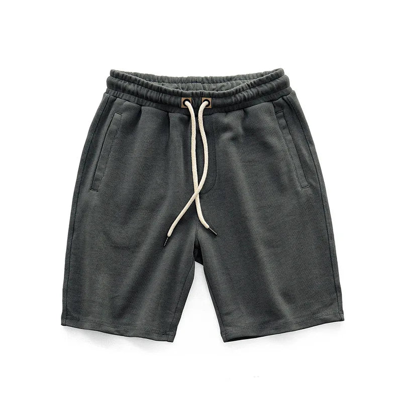 Men's Drawstring Fleece Casual Sweat Shorts