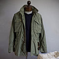 Men's Utility Field Jacket with Drawstring Waist