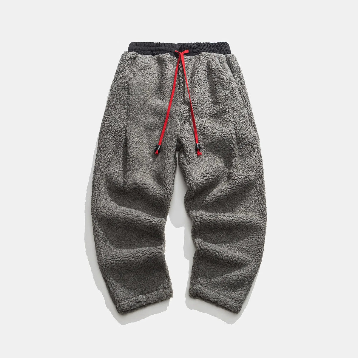 Men's Sherpa Fleece Drawstring Jogger Pants