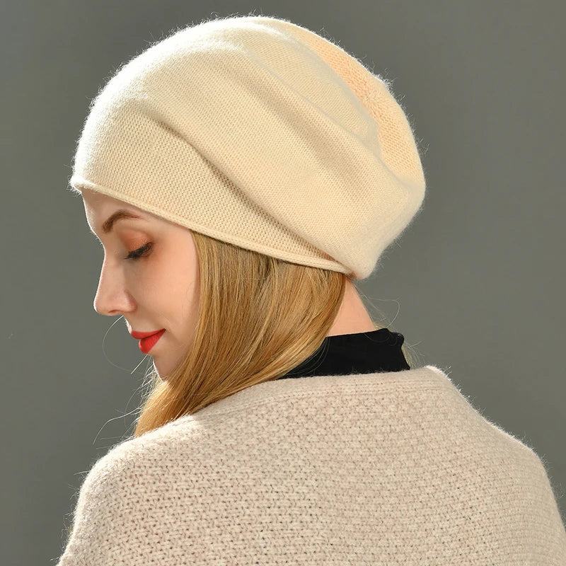 Women's Slouchy Knit Beanie Hat