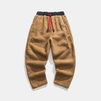 Men's Sherpa Fleece Drawstring Jogger Pants
