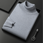 Men’s Slim Fit Fine Knit Turtleneck Sweater