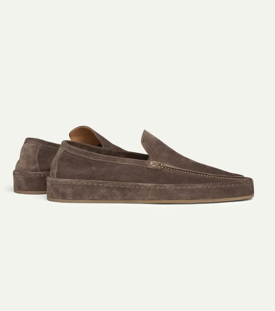 Men's Casual Faux Suede Slip-On Moccasin Loafers