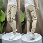 Men's Slim Tapered Stretch Jogger Trousers