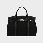 Women’s Canvas Top Handle Tote Bag