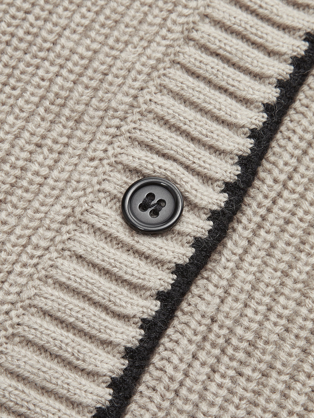 Women’s Ribbed Knit Scarf Neck Cardigan